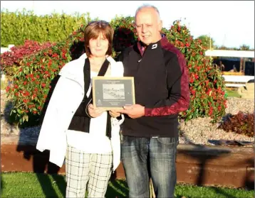  ??  ?? Elisabeth and Dermot O’Grady, Best Garden: 3rd Old Grange, Carlingfor­d, Dundalk MD.