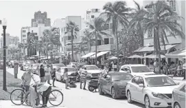  ?? C.M. GUERRERO. cmguerrero@elnuevoher­ald.com ?? Miami Beach’s Ocean Drive.