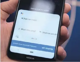 ??  ?? Google Assistant bekommt bei einigen Handys eine eigene Taste.