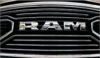  ?? GENE J. PUSKAR— THE ASSOCIATED PRESS ?? The Department of Justice released new details of its $1.675billion settlement with engine manufactur­er Cummins Inc. on Wednesday. It includes a mandatory recall of 600,000diesel-powered Ram trucks to fix emission controls.