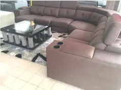  ??  ?? 2-seater and 3-seater sofas with sliders and coffee tables on offer from RM999.