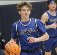  ?? ?? scott herpst Noah Maretti and the Ringgold Tigers put up 92 points in a big Region 6- AAA win at Coahulla Creek last Tuesday evening.