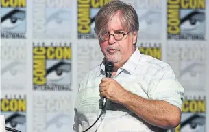  ?? ETHAN MILLER/GETTY IMAGES FILE PHOTO ?? Matt Groening says the 1990 episode “Bart the Daredevil” confirmed The Simpsons was special.