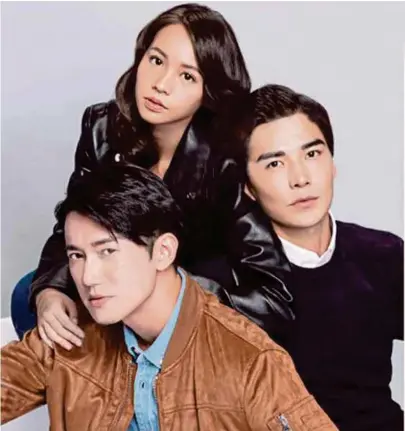  ?? PICTURES COURTESY OF NETFLIX ?? (From left) Pei Jia, Kang Ren and Ludi Lin.