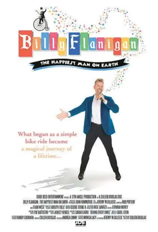  ?? ?? “Billy Flanigan: Happiest Man on Earth,” a documentar­y about the veteran Walt Disney World performer, will debut Oct. 1 in a premiere at the Garden Theatre in Winter Garden.