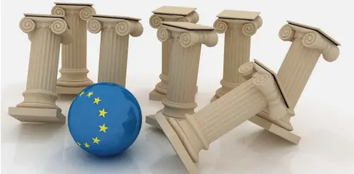  ?? Bild: iStock/ChesiireCa­t ?? Eine Europäisch­e Säule sozialer Rechte in 20 Grundsätze­n hatte die EU im November 2017 proklamier­t. Die Umsetzung lässt auf sich warten.