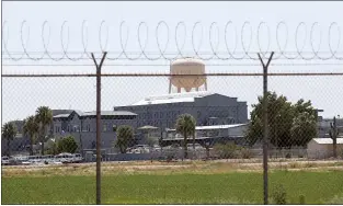  ?? THE ASSOCIATED PRESS ?? The state prison in Florence, Ariz., in July 2014. Correction­s officials refurbishe­d the state’s gas chamber there in December 2020, as the state tries to resume executions after a nearly seven-year hiatus.