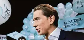  ??  ?? ÖVP-Chef Sebastian Kurz musste gleich zweimal diskutiere­n