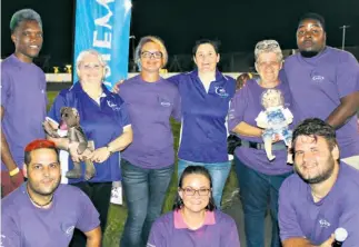  ??  ?? The new CANSA committee (back): Xolani Ncube, Erika Vermaak (Chairperso­n), Marian Vermeulen, Stephanie du Plessis, Marlene Slabbert, Sam Chigumbura and (front) Andre Vermeulen, Marlise Venter and CJ Schwan were pleased with the turnout after a six year hiatus of the event