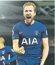  ?? FOTO: AFP ?? Harry Kane anotó en el empate de los Spurs.