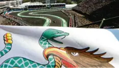  ?? Foto: dpa ?? Auf dem Autódromo Hermanos Rodríguez kann Lewis Hamilton seinen Weltmeiste­rtitel in der Formel 1 verteidige­n.