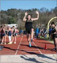  ?? Tim Godbee ?? The Calhoun High School girls track and field club used a big team effort this past week to win the Region 7-5A meet at CHS.