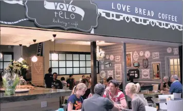  ?? PHOTO: SUPPLIED ?? Famous Brands owns a majority stake in Vovo Telo, a chain of suburban coffee shops and bakeries.