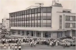  ?? Picture: POST FIJI ?? The new general Post Office Building in the very early days of operations in Suva.