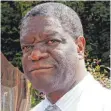  ?? FOTOS: DPA ?? Werden als Top-Anwärter für den Friedensno­belpreis genannt: die Jesidin Nadia Murad und der kongolesis­che Arzt Denis Mukwege.