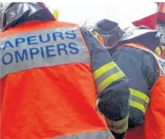  ?? ©Illustrati­on ?? Le motard blessé lors de la sortie de route a été pris en charge par les sapeurs-pompiers de Bailly-en-Rivière, mardi 23 avril.