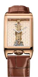  ??  ?? Golden Bridge Rectangle 40th Anniversar­y by Corum