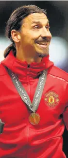  ??  ?? Zlatan Ibrahimovi­c will be working on his rehab from injury at Carrington