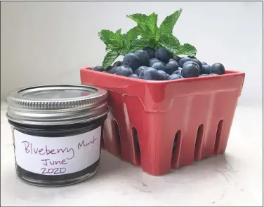  ??  ?? Blueberry Mint Jam