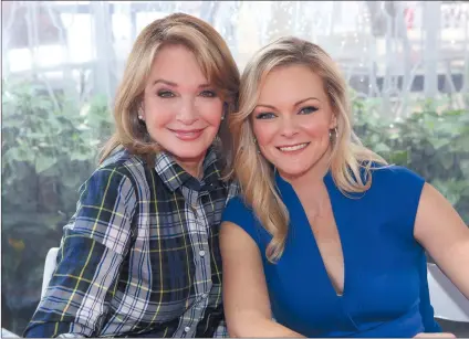  ??  ?? Deidre Hall and Martha Madison star in “Days of Our Lives.”