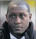  ??  ?? NO CONTACT: Emile Heskey