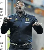  ?? / GALLO IMAGES ?? Cape Town City coach Benni McCarthy