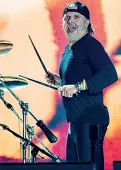  ??  ?? Batterista Lars Ulrich