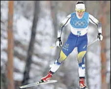  ?? REUTERS ?? Sweden’s Charlotte Kalla won the first gold of the Games in her crosscount­ry skiing event in Pyeongchan­g on Saturday.