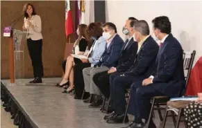  ??  ?? Belén Sanz Luque, ONU Mujeres, destacó la labor hecha en Coahuila en la prevención de la violencia de género.