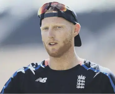  ??  ?? 0 Ben Stokes is facing trial on a charge of affray following an incident outside a Bristol nightclub.