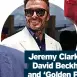  ?? ?? Jeremy Clarkson, David Beckham and ‘Golden Paws’