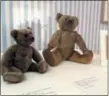  ?? KATE BRUMBACK — THE ASSOCIATED PRESS ?? This photo shows stuffed bears like those owned by the sons of A.A. Milne and E.H. Shepard, the author and illustrato­r of the Winnie-the-Pooh books.