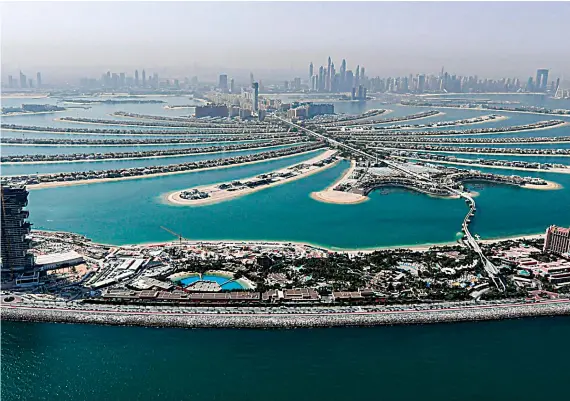  ?? AFP ?? Still waters: Dubai had 16.7 million visitors last year and is opening its doors to tourists despite global travel restrictio­ns in the hope of the sector staging a comeback in the last quarter of 2020.