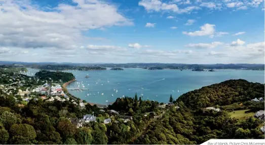  ??  ?? Bay of Islands. Picture Chris McLennan