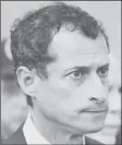  ??  ?? Anthony Weiner