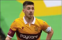  ??  ?? Motherwell defender Declan Gallagher insists his side will be well prepared in Northern Ireland