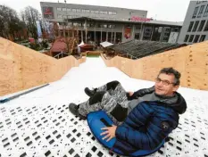  ?? Foto: Silvio Wyszengrad ?? Start frei: Am heutigen Donnerstag eröffnet Helmut Wiedemann das Winterland. In diesem Jahr kann dort auch gerodelt werden.