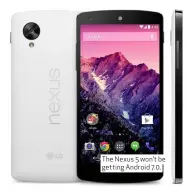  ??  ?? The Nexus 5 won’t be getting Android 7.0.