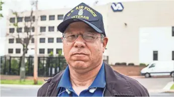  ?? BRAD VEST, THE COMMERCIAL APPEAL ?? Sean Higgins, U.S. Air Force veteran and whistle-blower, has been highly critical of the quality of care patients received at the Memphis VA Medical Center in Memphis.