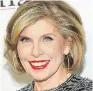  ??  ?? Christine Baranski