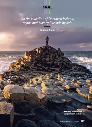  ??  ?? The Giant's Causeway is magnificen­t to behold