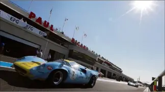  ?? (Photos Laurent Martinat) ?? Plus de  véhicules et des pilotes de légende attendent les amateurs au Castellet.