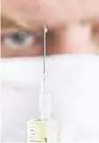  ?? FOTO: SCHULZ/KEYSTONE ?? Ein Polio-Impftoff kann derzeit nicht geliefert werden.