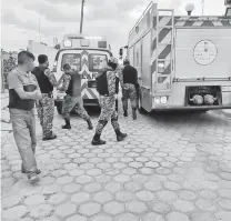  ?? /ROMMEL PICHARDO ?? Bomberos, Policía Municipal y Cruz Roja Mexicana, atendieron el incidente