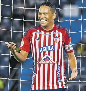  ?? I Jeisson Gutiérrez ?? Carlos Bacca ya contabiliz­a seis goles en la Liga 2024.