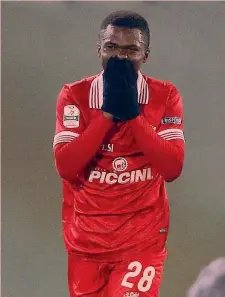  ?? IPP ?? L’ivoriano Christian Kouan, 18 anni, 2 gol nelle ultime 2 gare