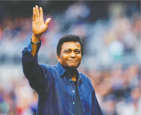  ?? MIKE BLAKE/ REUTERS ?? Country music icon Charley Pride broke barriers during his long career, but says he never allowed himself to feel out of place.