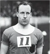  ??  ?? Medals and tries: Eric Liddell