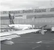  ??  ?? Remarcan. El proyecto incluye mantener la operación del actual Aeropuerto Benito Juárez.