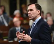  ?? THE CANADIAN PRESS FILE PHOTO ?? Finance Minister Bill Morneau is being urged to consider further changes to the federal government’s tax reform plan.